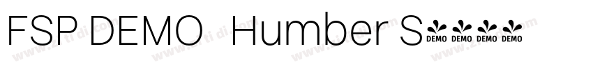FSP DEMO   Humber S字体转换